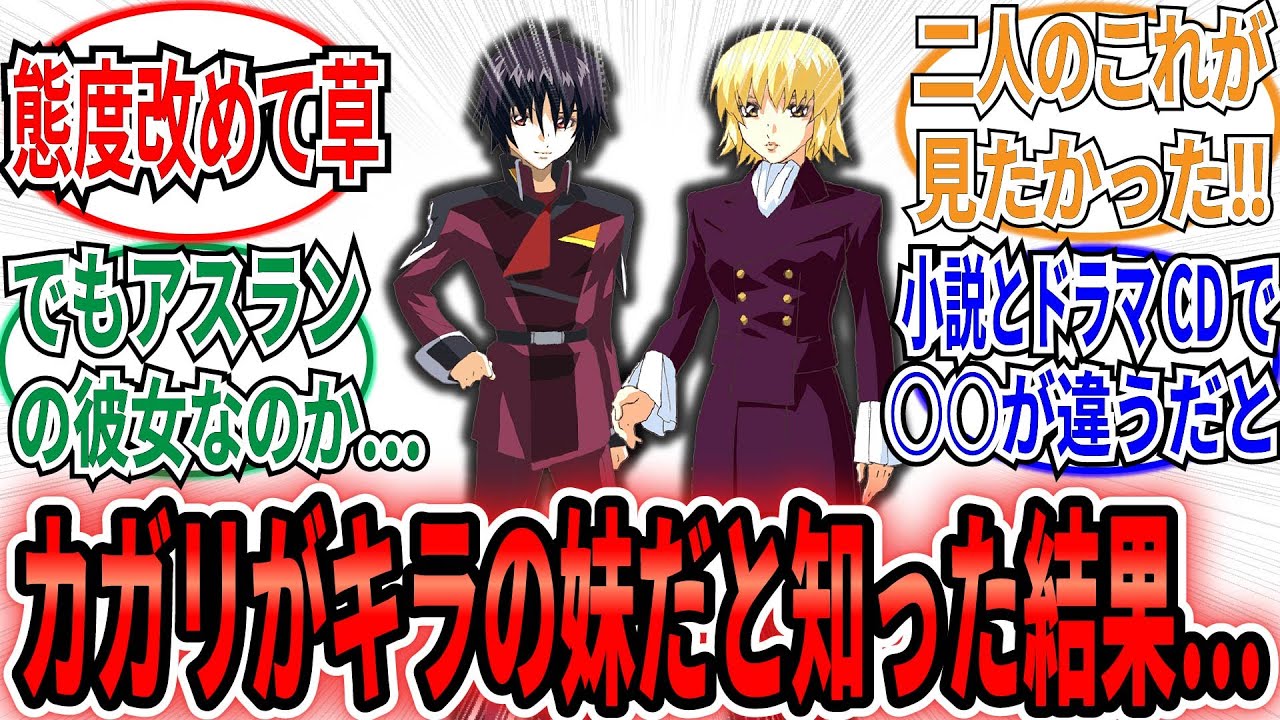 「ノイマンの航海日誌にてシンがカガリとキラの親族だと知った結果…」に対するネット民の反応集【機動戦士ガンダムSEED FREEDOM】