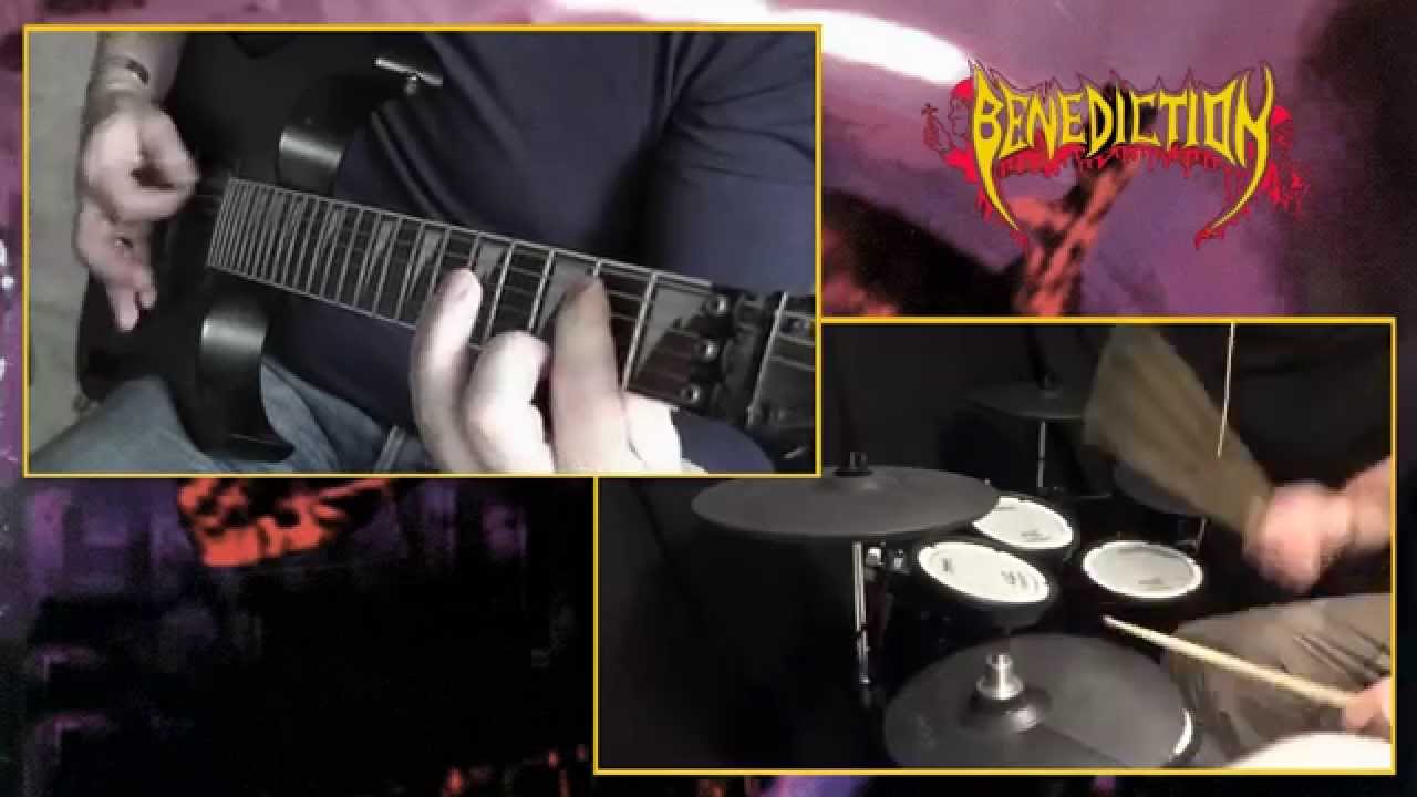 Benediction - Agonised Guitar & Drum Cover