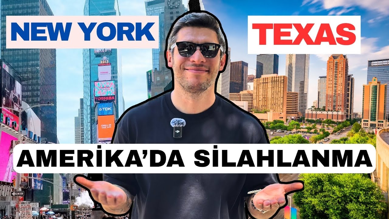 New York mu Texas mı? Amerika’da Silah Kurallarını Karşılaştırdım! 🔫🇺🇸