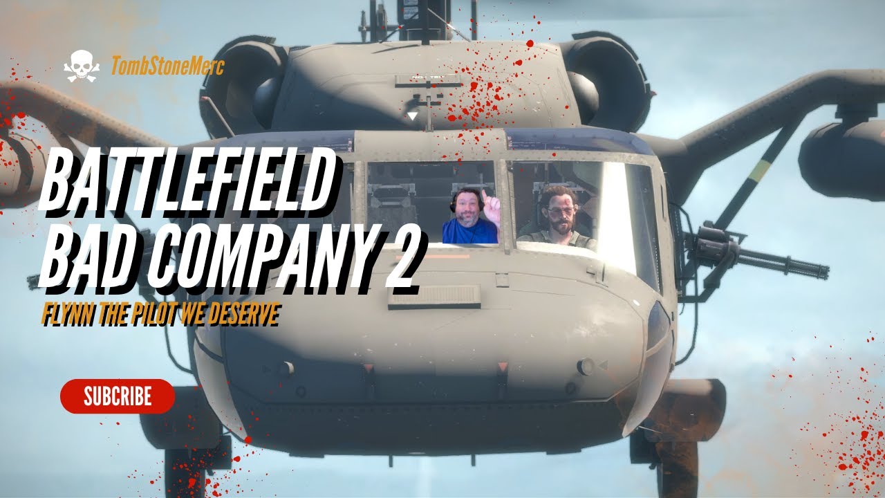 Battlefield Bad Company 2 Flynn Cinematics The Pilot We Deserve #battlefield #gaming #gameplay
