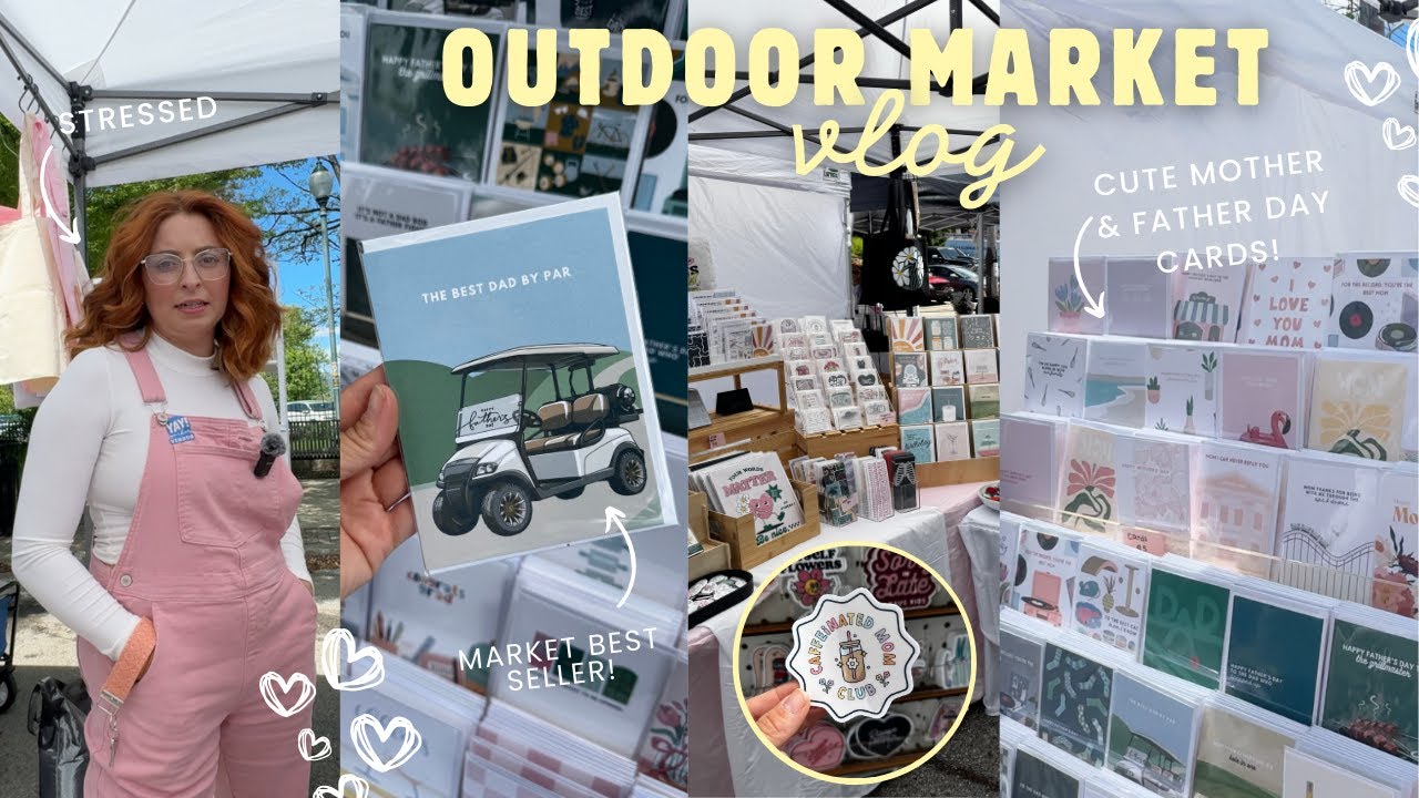A VERY Windy & Chaotic Outdoor Market! | Peekskill Mother's Yay Market 2025
