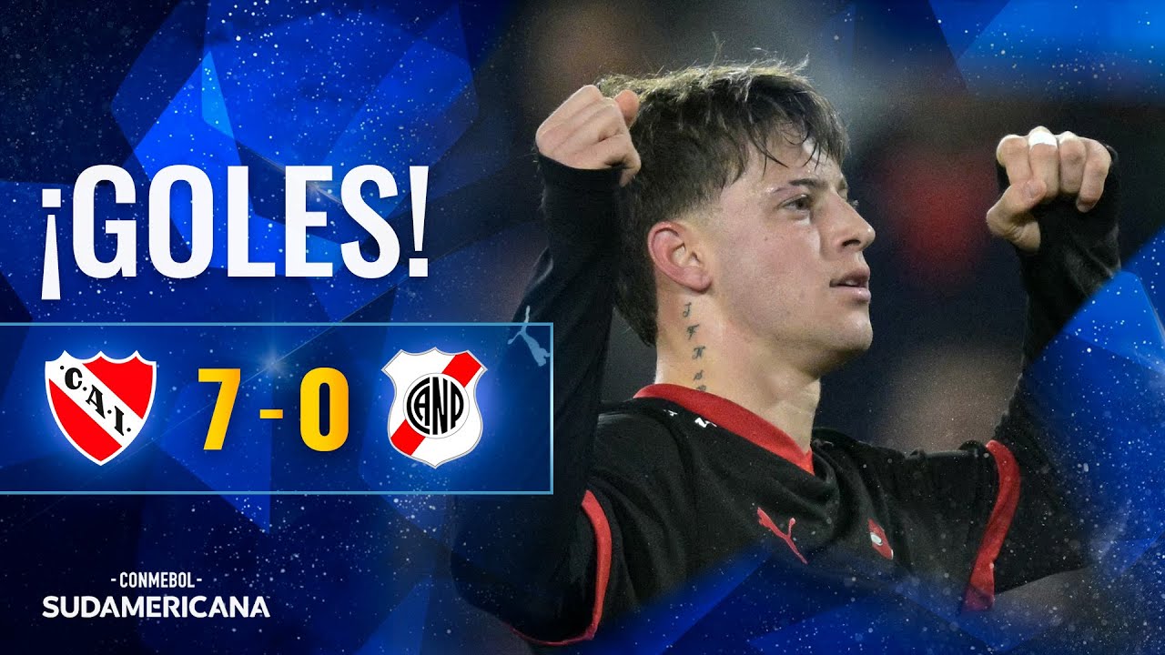 GOLES | INDEPENDIENTE vs. NACIONAL POTOSÍ | FASE DE GRUPOS | CONMEBOL SUDAMERICANA 2025