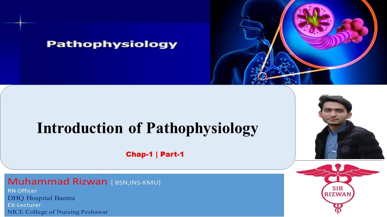 Pathophysiology-1 [ Part-1| Chap-1 ]  Introduction of Pathophysiology  || BSN and Paramedics Course.