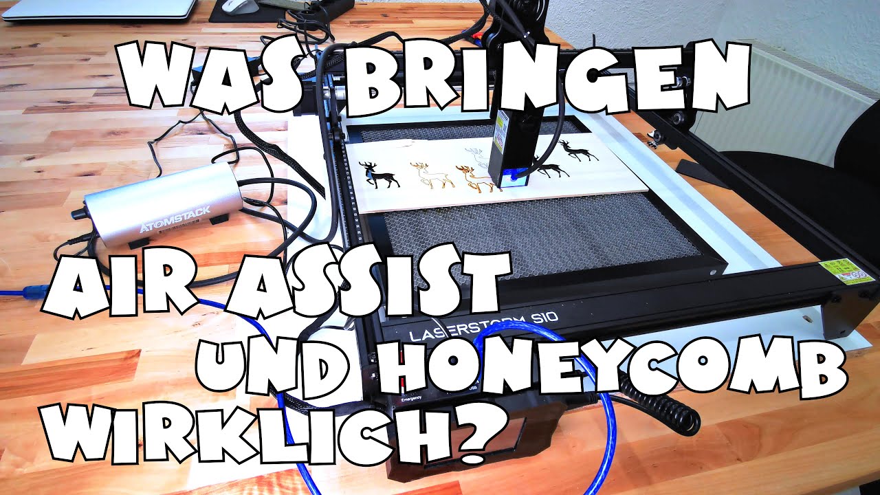 Pergear Air Assist und Honeycomb - was bringt es?