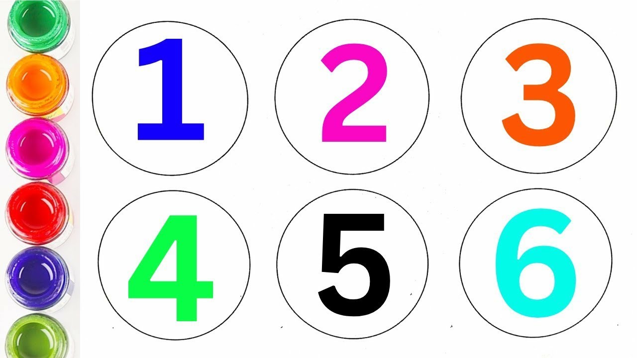 Numbers | 12345 Numbers Counting for Toddlers | Read and Write Numbers
