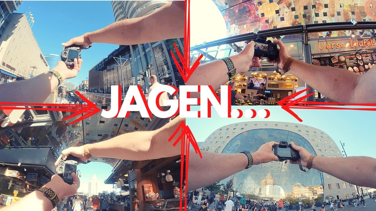 STRAATFOTOGRAFIE: “JAGEN” naar het PERFECTE PLAATJE in ROTTERDAM …