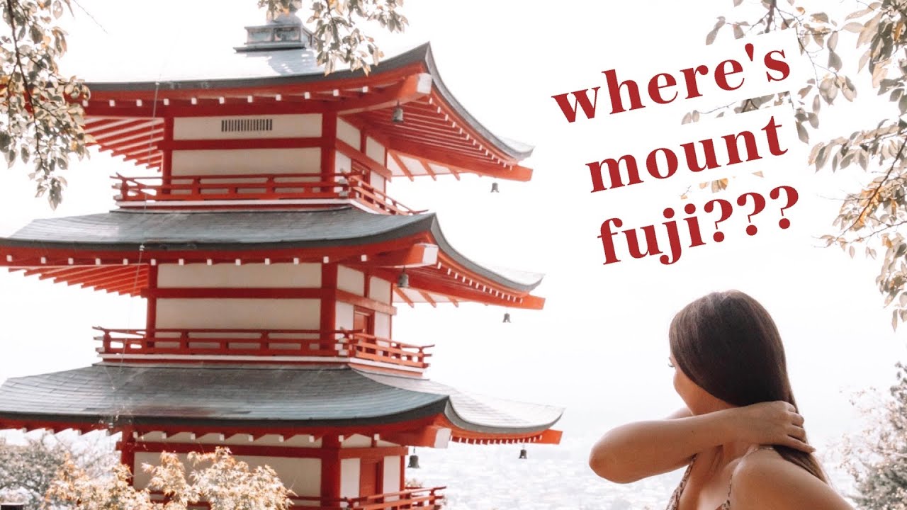 DID WE SEE MOUNT FUJI? | Train Travel from Tokyo to Fujiyoshida