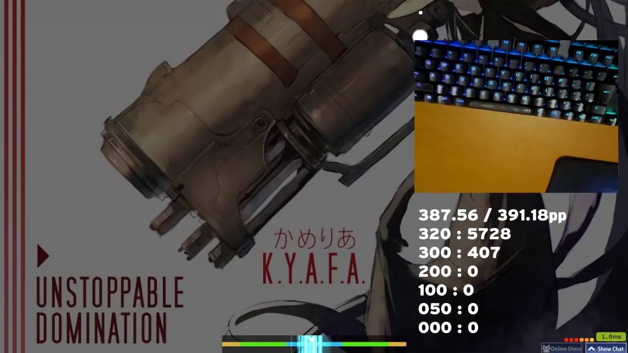 [osu!mania] K.Y.A.F.A. [UNSTOPPABLE DOMINATION] SS
