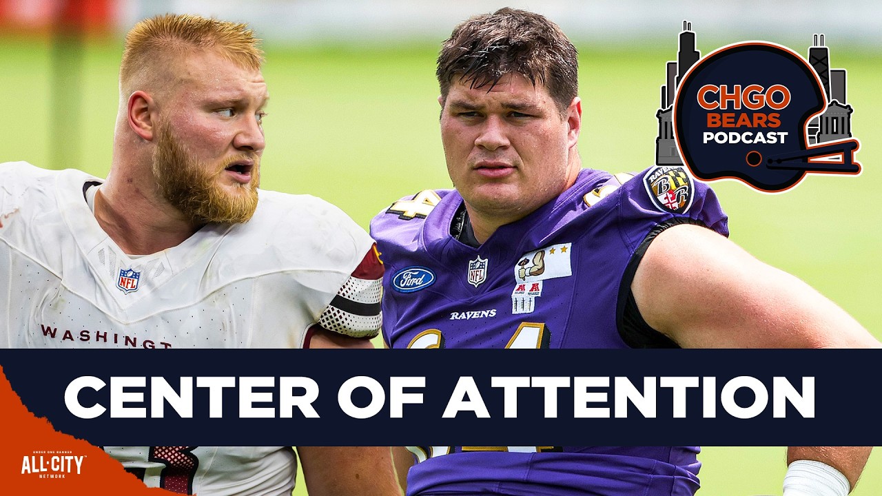 CENTER OF ATTENTION: How the Chicago Bears Replace Drew Dalman | CHGO Bears Podcast