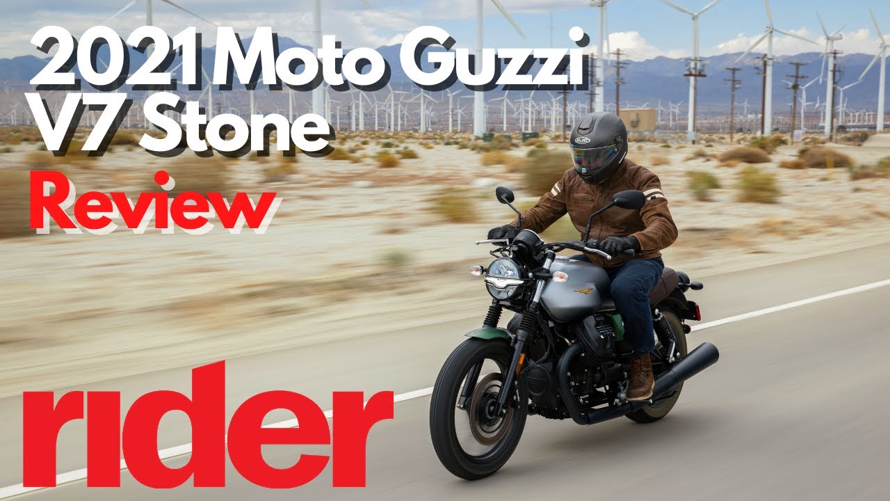 2021 Moto Guzzi V7 Stone Centenario Review