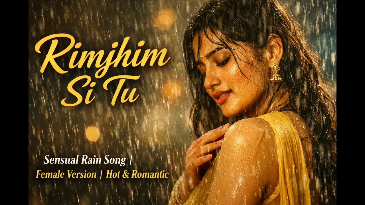 Rimjhim Si Tu 🌧️ | Sensual Rain Song | Female Version | 70s Style Romantic | Old Is Gold