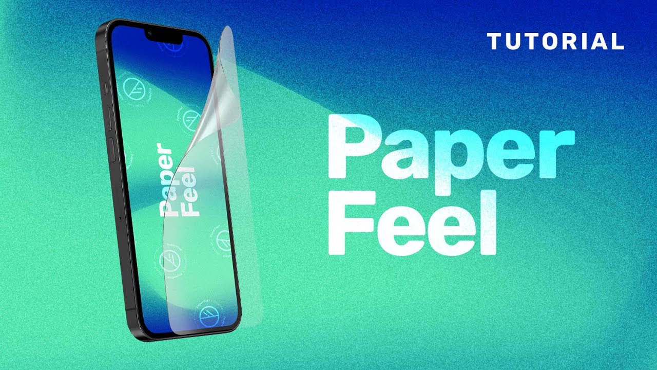 Tutorial - Paper Feel Panzerfolie für das Smartphone | GREENMNKY®