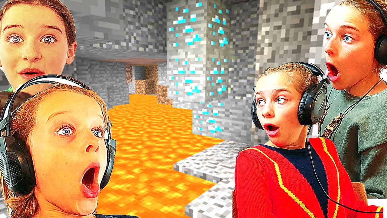 4 KIDS MINING FOR DIAMONDS IN SURVIVAL w/ The Norris Nuts