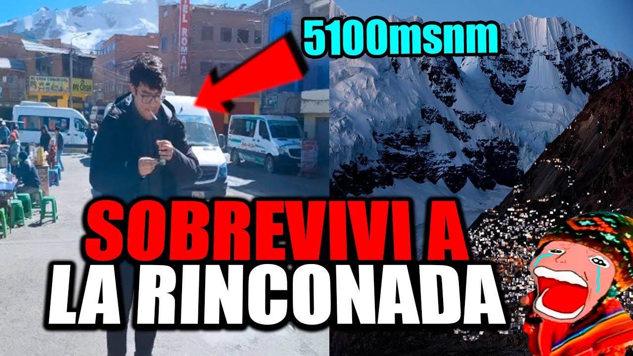 SOBREVIVI A LA RINCONADA EN VIVO #peru #envivo