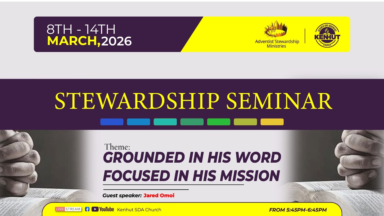 STEWARDSHIP SEMINAR  || 09 March 2026 ||