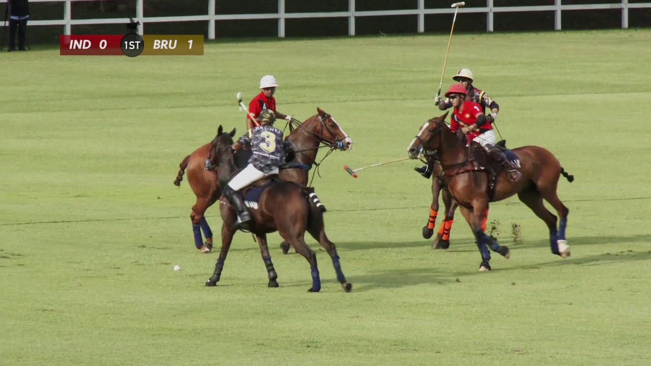 Friendly Exhibition Polo Match between 61 Cavalry Indian Army Polo Team and Brunei Polo Team