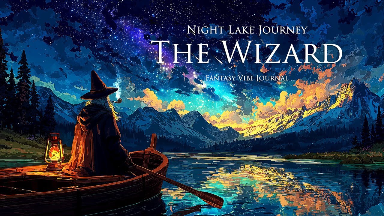 Magical Medieval Music for Relaxation and Focus | The Wizard's Night Lake Experience