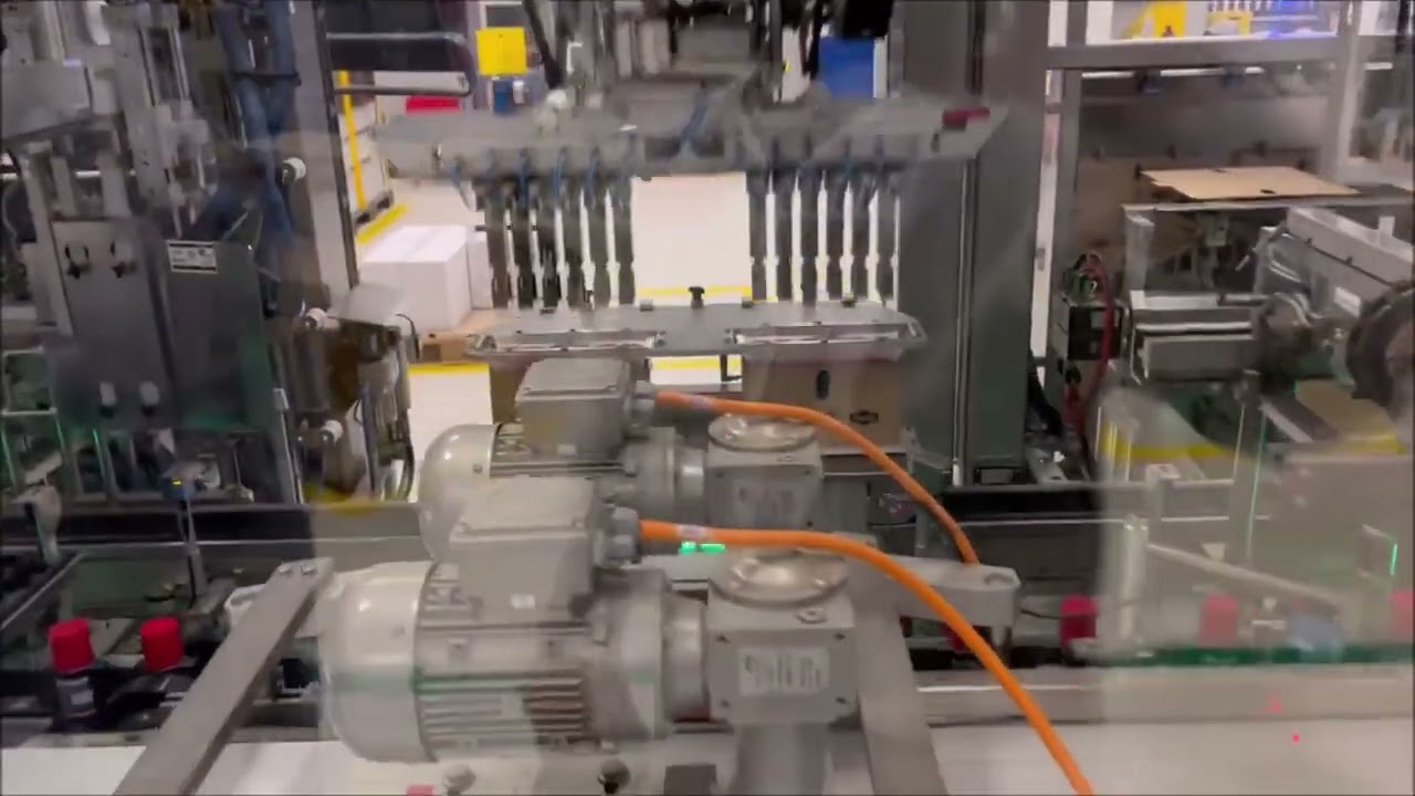 Optima/Schubert Bottle filling & Packing Line
