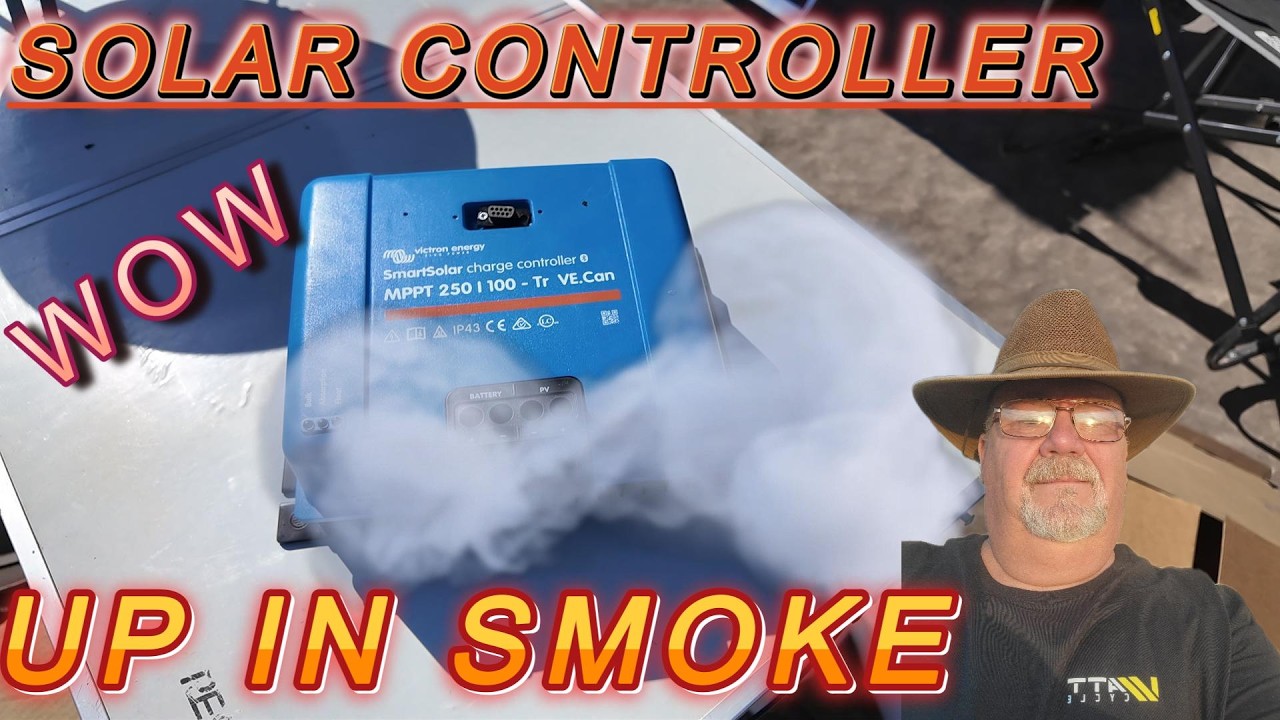 Solar charger Controller went Bad Fast