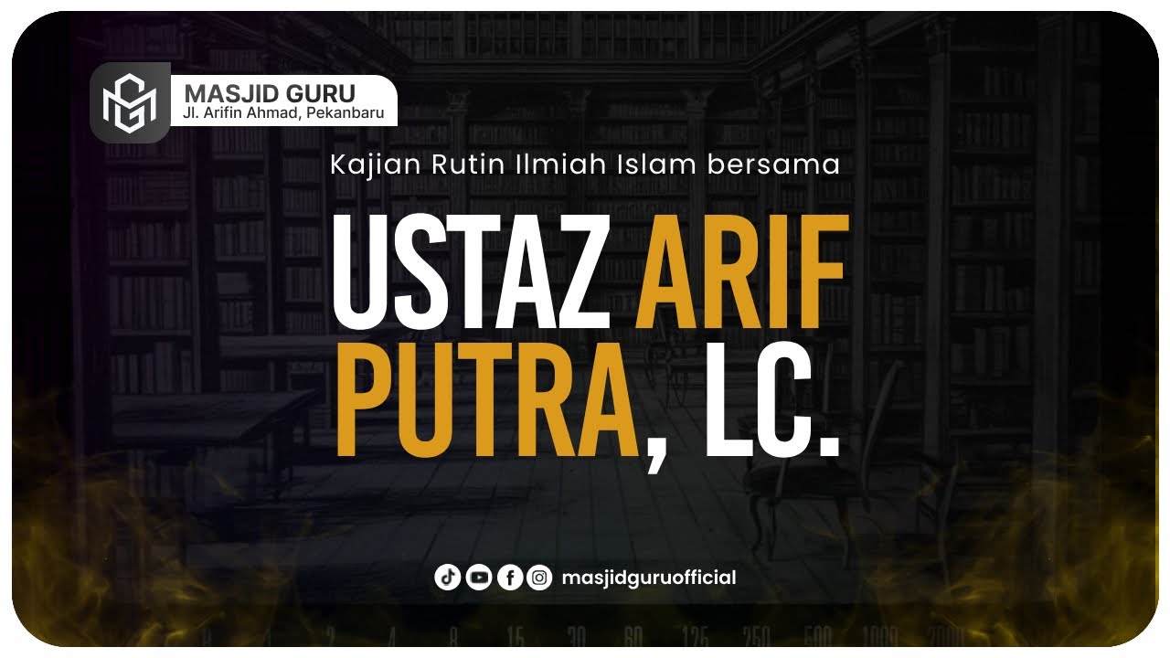 AKHLAK ORANG BERPUASA | Ustadz Arif Putra, Lc  حفظه الله