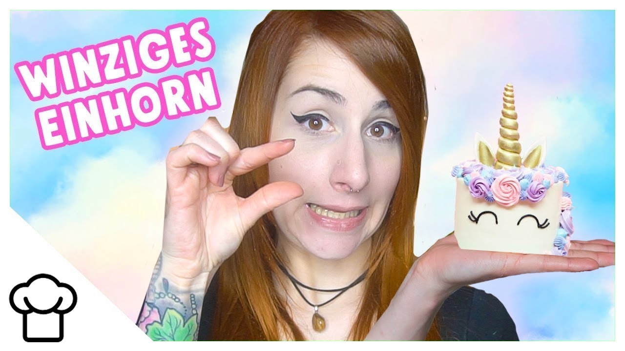 Winzigste Einhorn Torte der Welt!