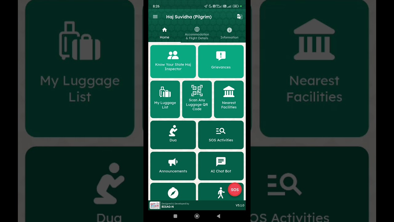 Hajj Suvidha App 2026 Registration/Login Process step by step