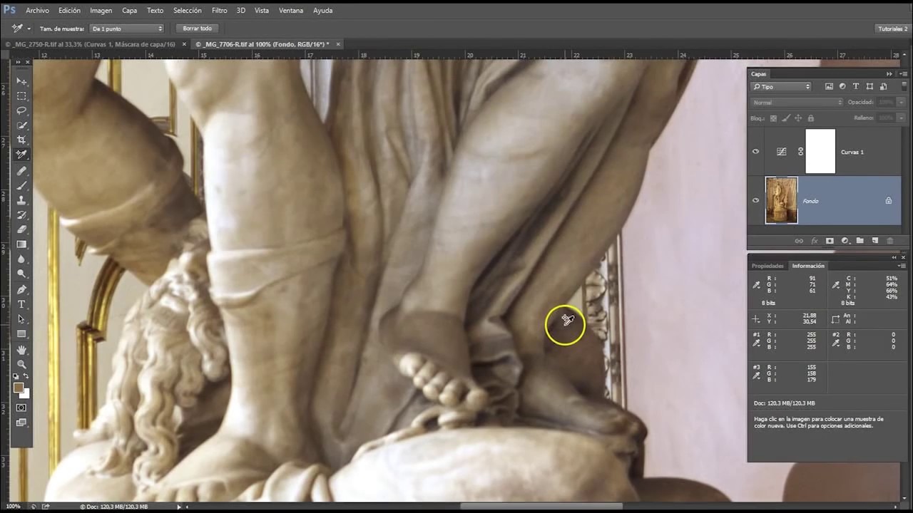Equilibrio de color con punto gris en Photoshop. Balance de blancos perfecto (tutorial)