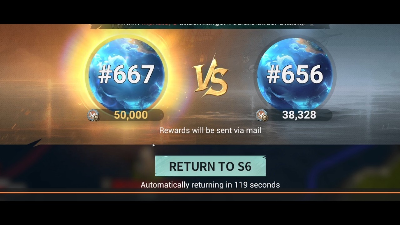 Sea of Conquest Black Sails 667 vs 656
