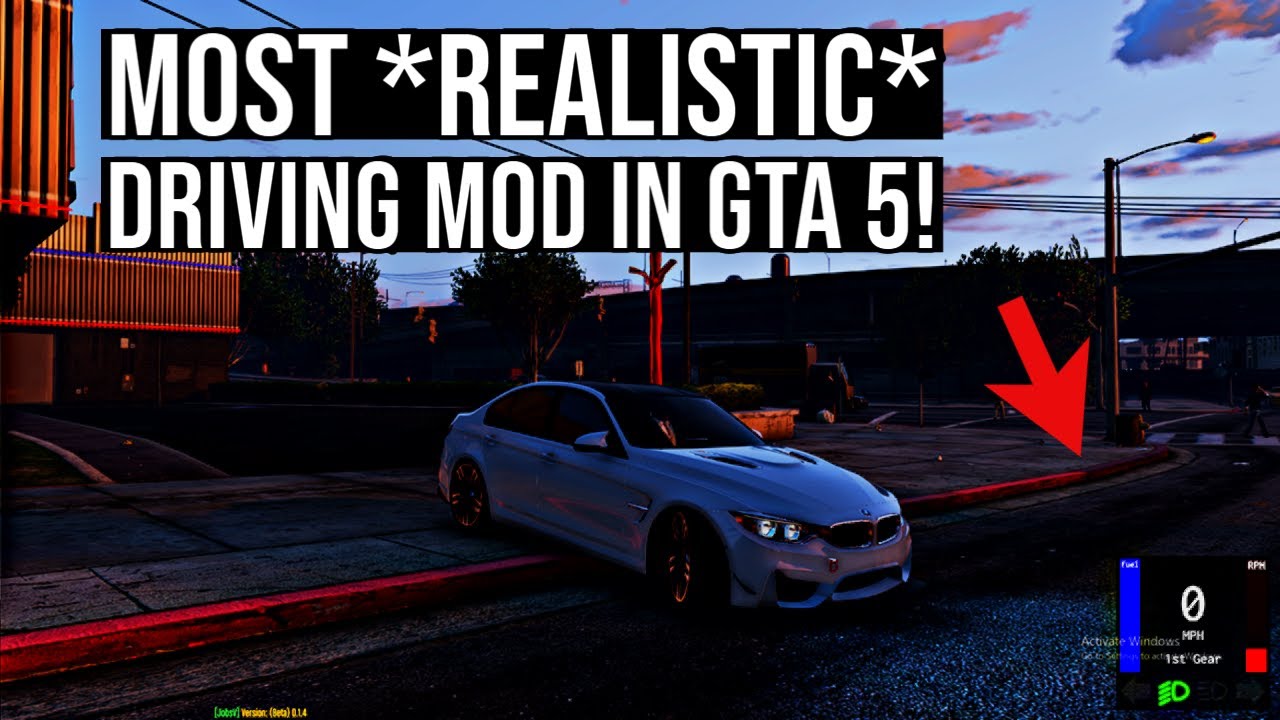 MOST REALISTIC DRIVING MOD IN GTA 5 | Overview and tutorial for Smooth Driving V Mod | PC MOD