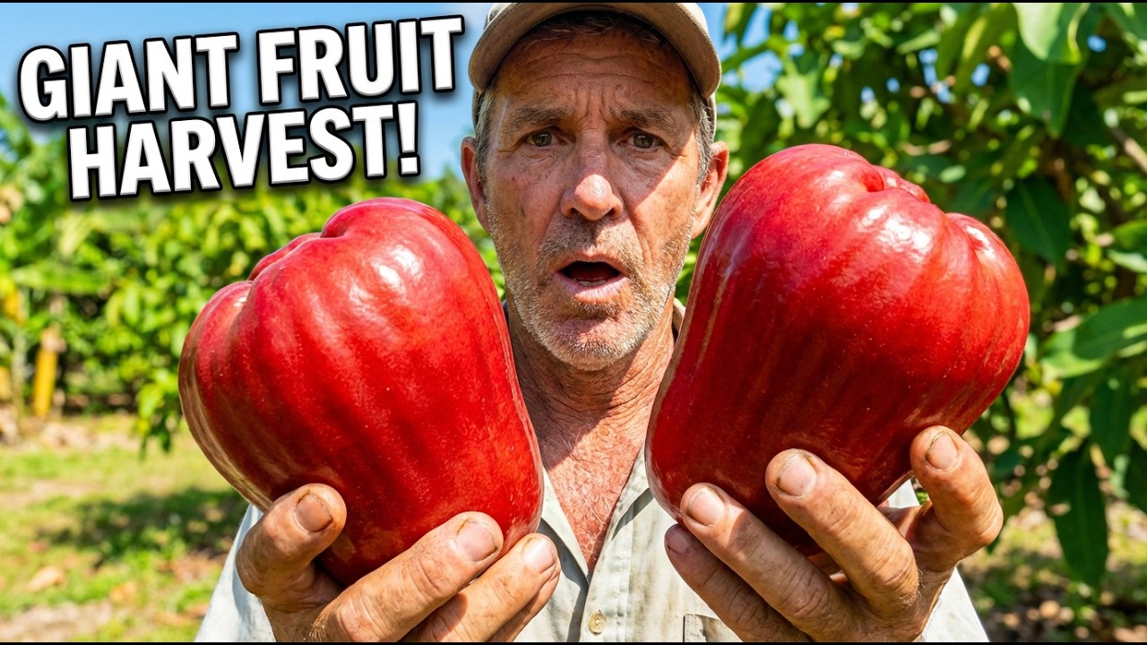 The BIGGEST Wax Apples You've Ever Seen Are NOT What You Think!