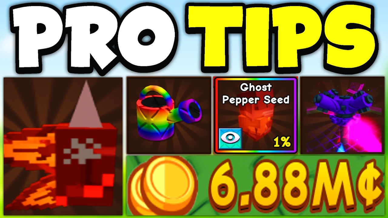 Полезные советы и хитрости для игры Grow A Garden 2 в Roblox.