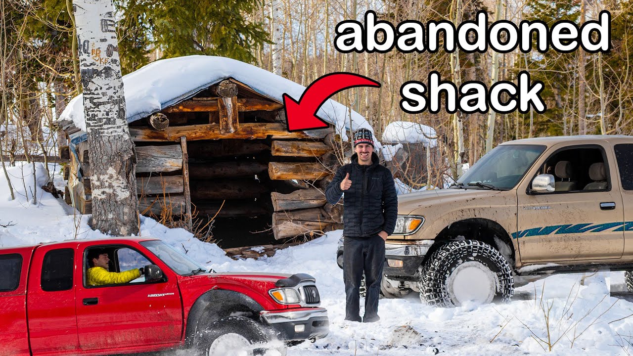 Off-Roading in the Snow Turned Into a Crash and Overnight Camp