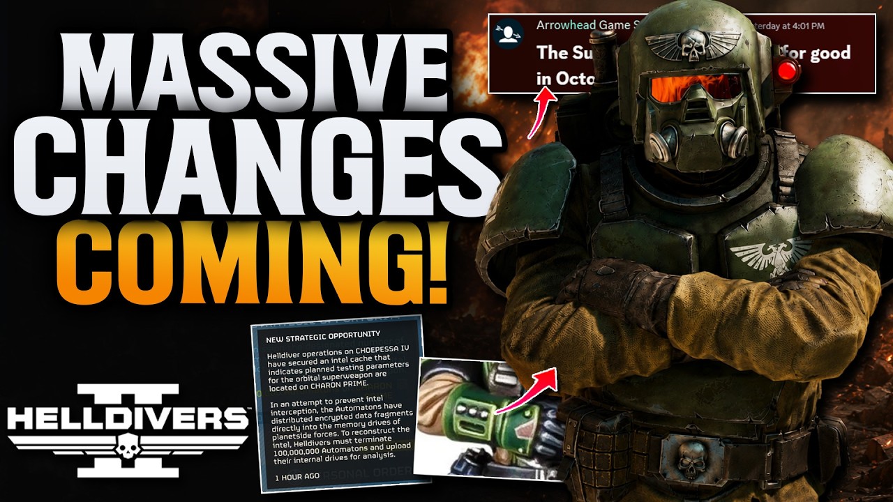 Важный анонс FRV в Helldivers 2! И броня из Warhammer 40k!