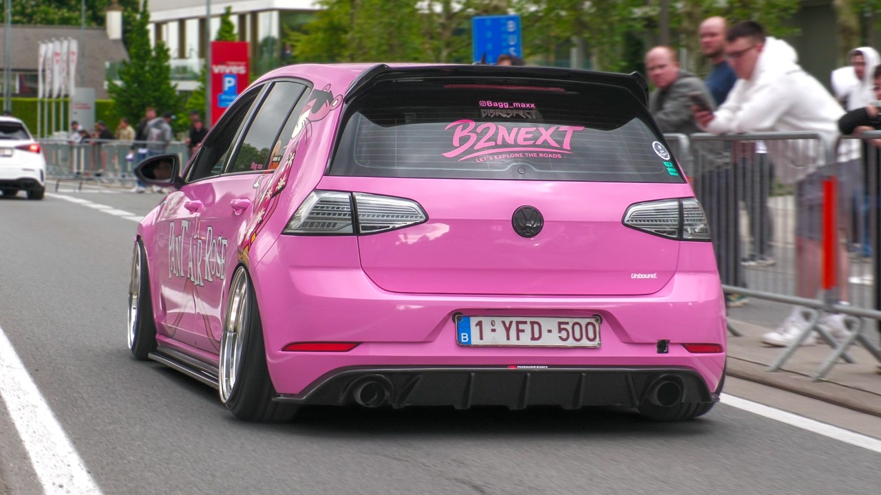 LOW Tuner Cars leaving a RAINY Carshow | LAY LOW 2026