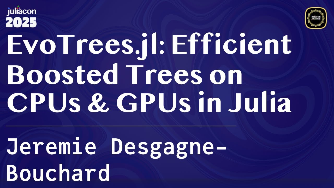 EvoTrees.jl: Эффективные бустированные деревья на процессорах и графических процессорах в Julia |...