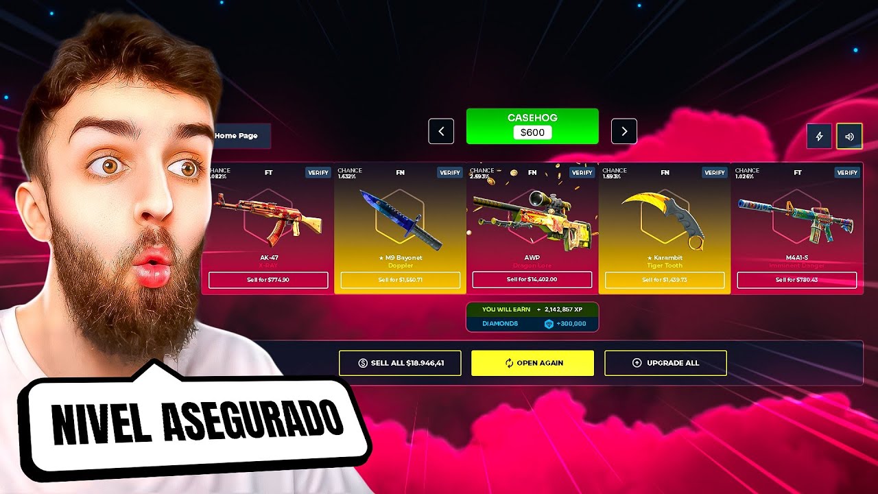 ASI SE SUBE DE NIVEL (FACIL) EN CASEHUG