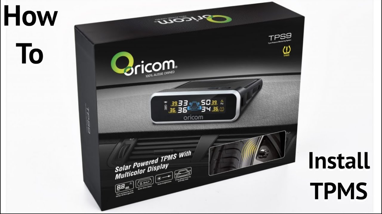 TYRE PRESSURE MONITORING SYSTEM | TPMS | ORICOM | FULL INSTALL