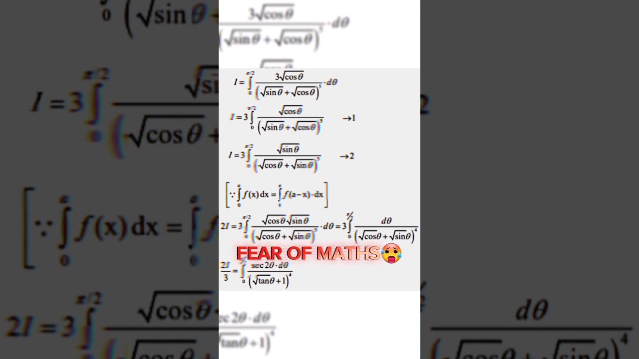 Once Maths Was Afraid Of Him🥶 l #shorts l #iitjee