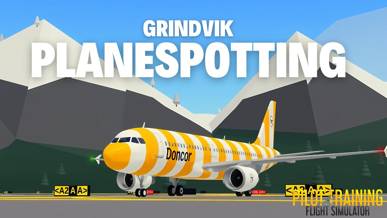 Planespotting at Grindavik in PTFS 👀✈️ (realistic)