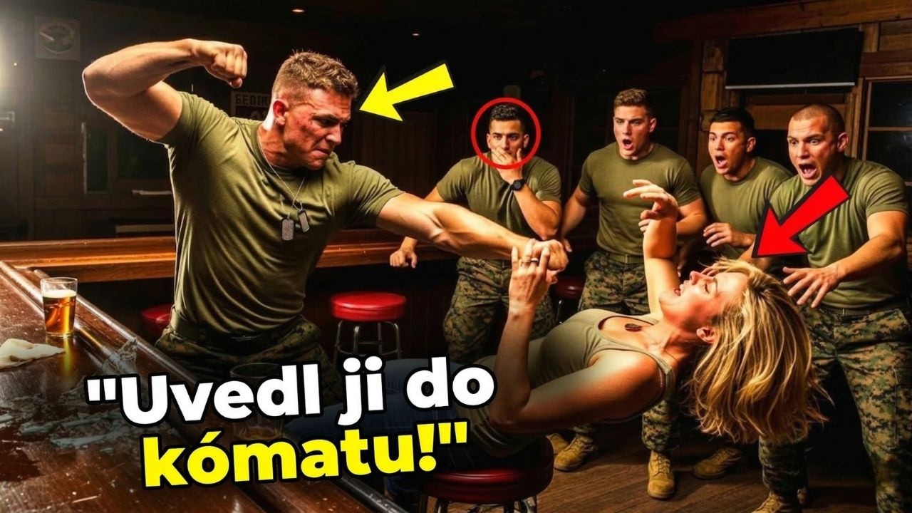 Arogantní mariňák udeřil v baru — pak zjistil, že vede nejsmrtelnější tým SEAL v Americe.