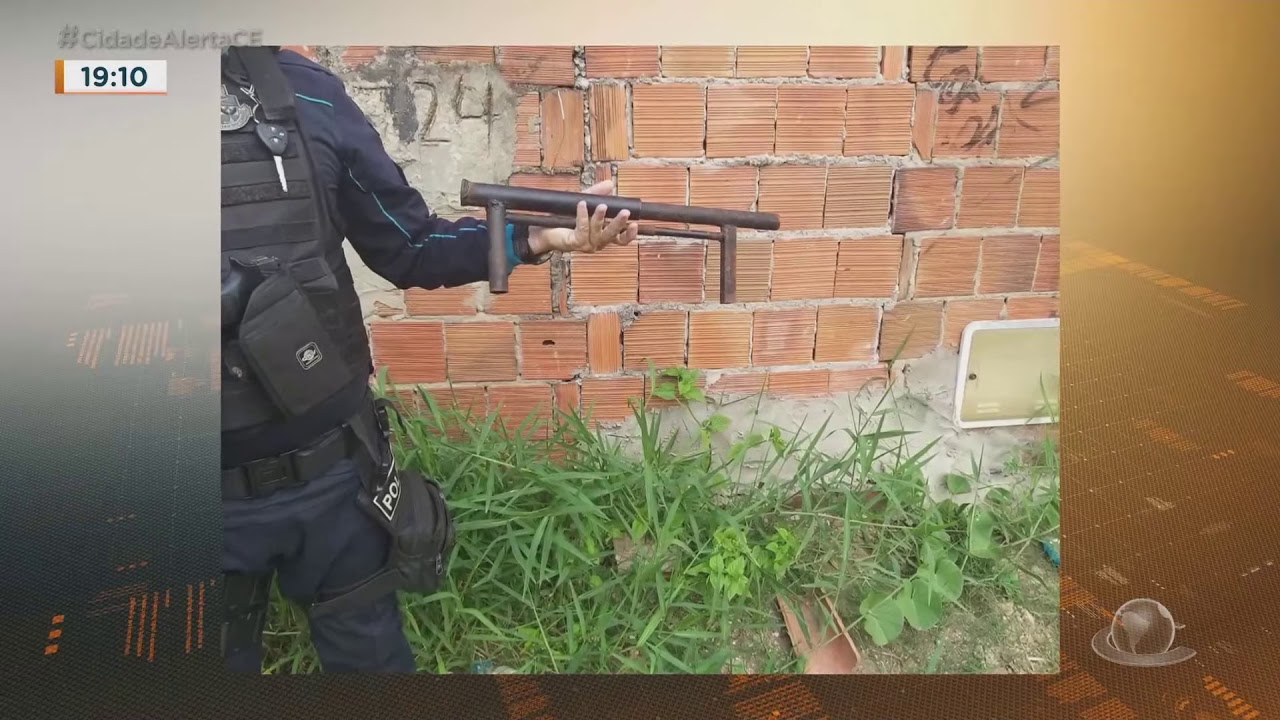 Arma artesanal calibre 12 é encontrada pela Polícia