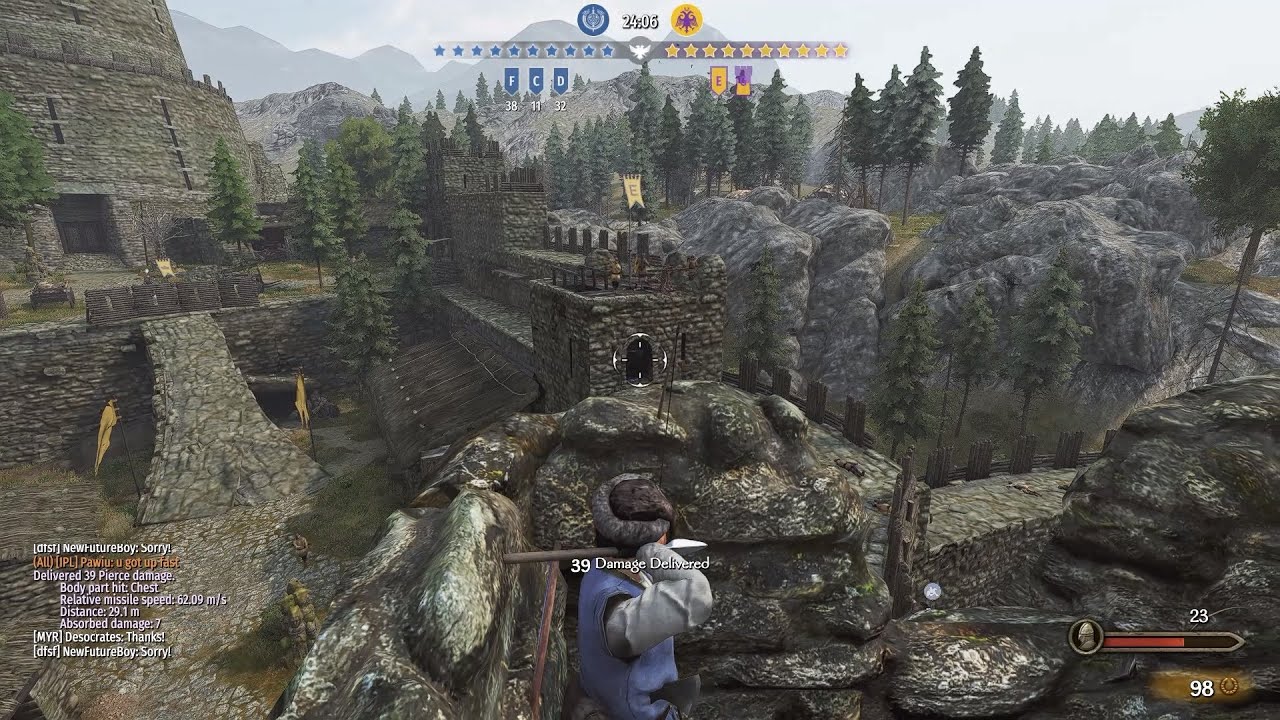 Castle of fen Alti (battle 428) online PvP multiplayer battle in Mount & Blade II: Bannerlord
