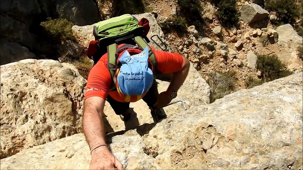 SANT JOAN DE CODOLAR Grau dels Tres Esglaons Roca Corbatera  EL Montsant 01-05-2019