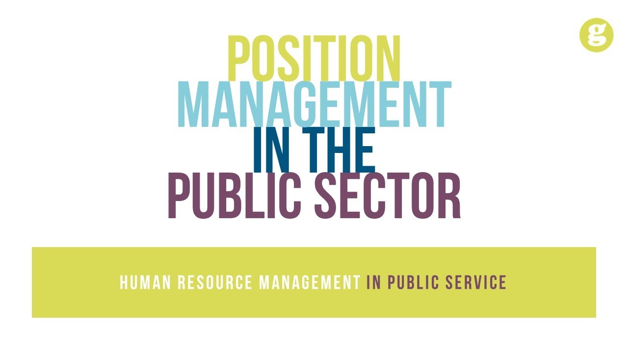 Position Management in the Public Sector