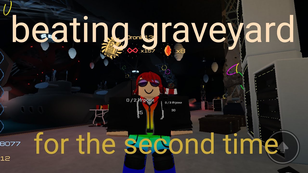 BEATING GRAVEYARD FOR THE SECOND TIME | pressure | roblox