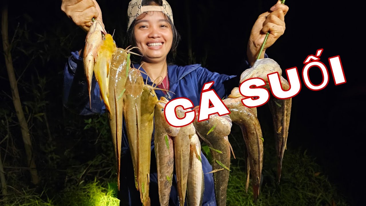 CÂU CÁ TỰ NHIÊN, CẮM CÂU Ở KHU VỰC RỪNG BỊ NGẬP NƯỚC / BẮT CÁ HOANG DÃ !