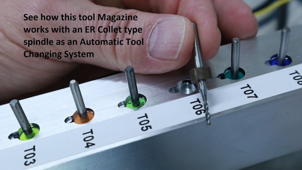 CNC Router ATC Magazine
