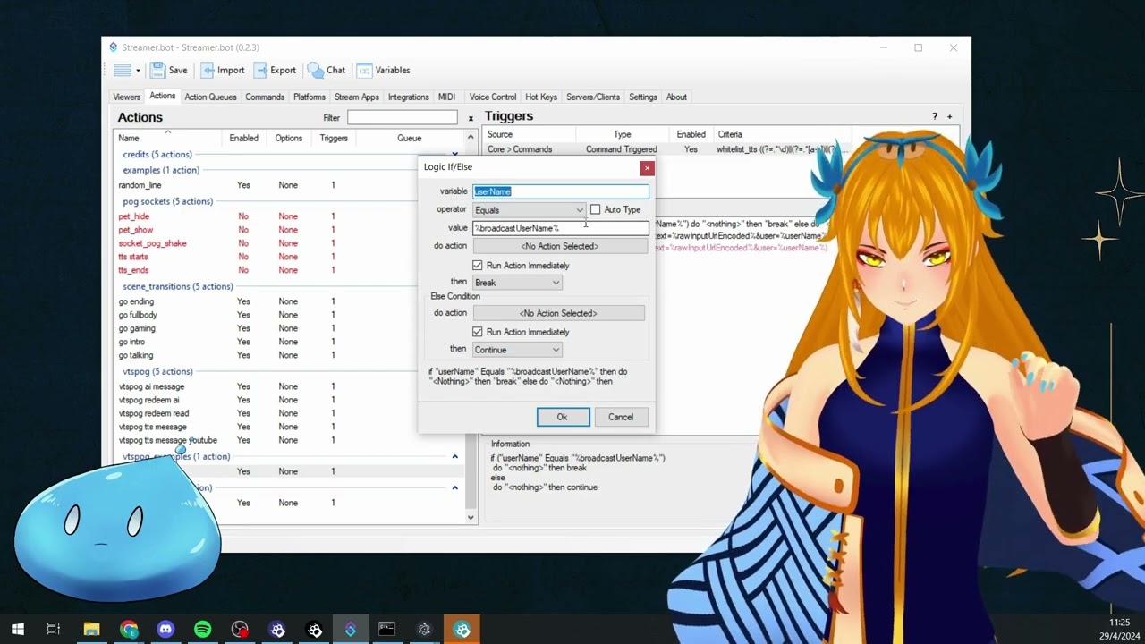 VTSPOG + Streamer.bot | How to whitelist user messages