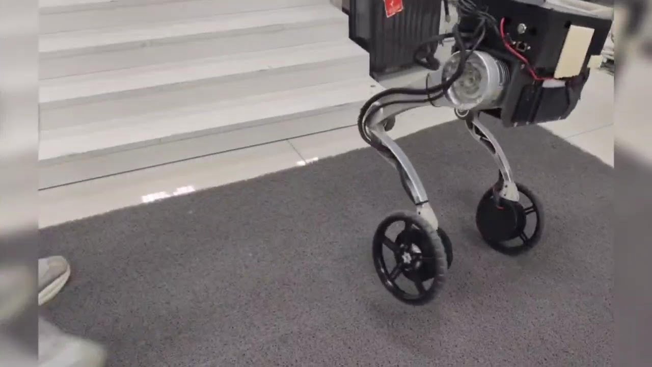 Wheel-bipedal Robot Skater!