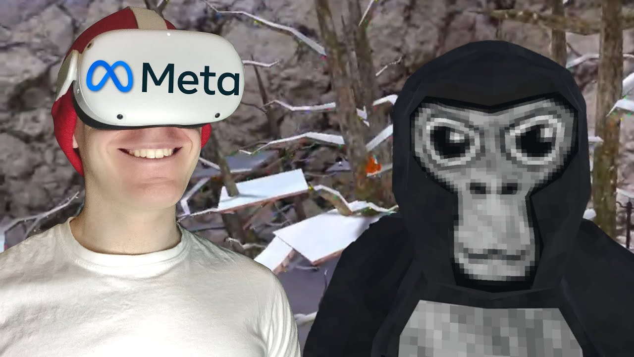 Gorilla Tag VR &mdash; это просто БЕЗУМИЕ!! (Первый раз играю в Gorilla Tag)
